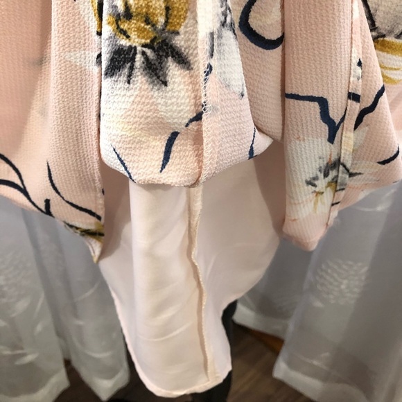 Lori M Collection pink  floral dress SZ M - Picture 8 of 10